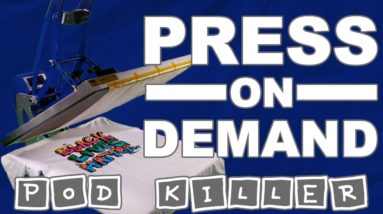 Press On Demand For Your Brand Or Others! The New POD "Press On Demand" (Print On Demand Killer)