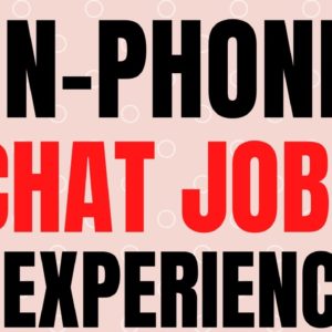 Non-Phone | Chat Job | No Experience | Best Non Phone Job 2022 | Online Remote Job