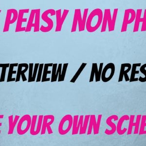 Easy Peasy Non Phone | No Interview / No Resume | Make Your Own Schedule | Work From Home Job