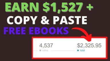 Turn $5 into $1527 Copy & Paste Business Selling eBooks NO WRITING NEEDED| Passive Income 2022