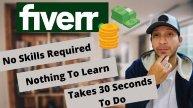 Make Money On Fiverr With No Skills TODAY | 6 Beginner Friendly Gigs To Earn Over $100 A Day