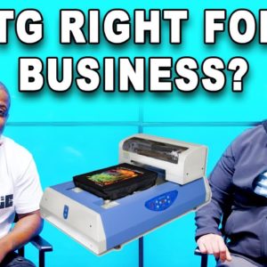 Is a DTG Machine Right For My T-Shirt Business? Should I Buy A DTG Printer? W/ Victor Pena