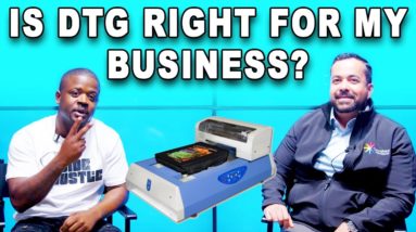 Is a DTG Machine Right For My T-Shirt Business? Should I Buy A DTG Printer? W/ Victor Pena