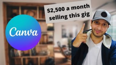 Easy Way To Earn Money With Canva 💰😉 | Earn $2,000 to $3,000 a Month