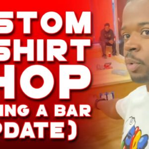 New Retail T-Shirt Shop Tour 2021! (Creating The Perfect T-Shirt Bar Updated Look) [Part #3]