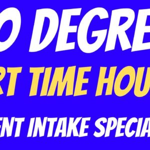 No Degree | Part Time Hours | Patient Intake Specialist | Best Work From Home Job | Remote