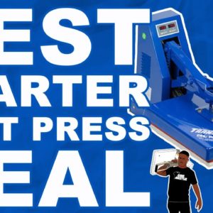 Best T-Shirt Business Starter Heat Press Deal [Unboxing Pro World Trans Pro Heat Press Under $100]