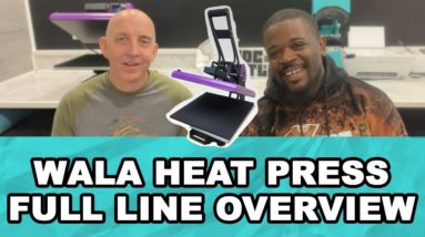 All About The WalaPress Heat Press Line With Kirk From Heat Transfer Warehouse 🔥