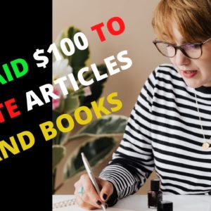 Top 9 Websites That Pay You $100 To Write Books And Articles. ( Worldwide  ✔️)