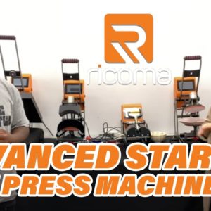 Advanced Starter Heat Press Machine Line By Ricoma (Best Heat Press Control Panel Available)