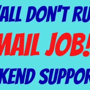 If Y'all Don't Runnn!!! Email Job | Work From Home | Weekend Hours Only | Work From Home Job