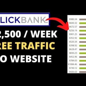 Promote CLICKBANK Offers With FREE Traffic And NO Website (Complete Tutorial)