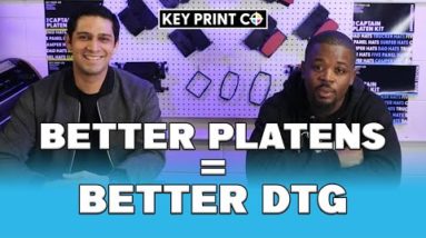 How To Print More Efficiently With Your DTG Machines (Epson and Brother) Better Platens = Better DTG