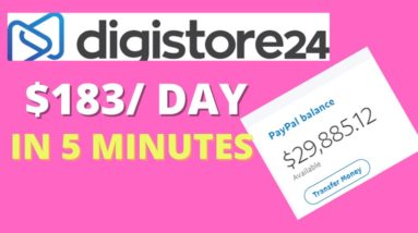 DIGISTORE24 Affiliate Marketing For BEGINNERS in 2021 [FREE $183/Day STRATEGY]"