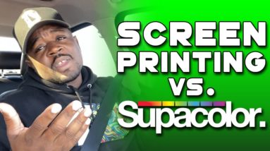 Screen Printing Vs Heat Transfer (Head to Head Competition On The Way! Supacolor Vs Screen Print)