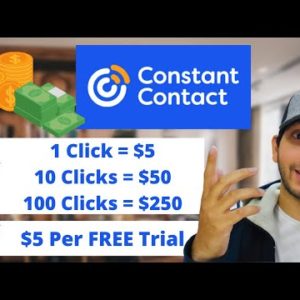 Earn $5 Per FREE Trial | Constant Contact Affiliate Program (Best Email Marketing Software)