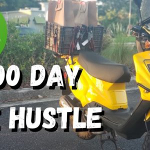 Uber Eats $100 a day side hustle (scooter) - part 1 (EP 20)