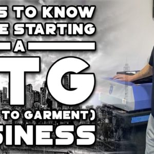 Things To Know Before Starting DTG Printing Business (Successful Omniprint DTG Owner)