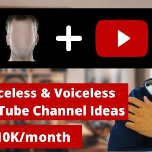 YouTube Channel Idea Without Showing Your Face And Voice | $10K/Month 🚀💰