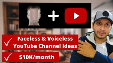 YouTube Channel Idea Without Showing Your Face And Voice | $10K/Month 🚀💰