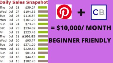 EASIEST Way To Make Money On Pinterest With CLICKBANK - $500/Day (Pinterest Tutorial)