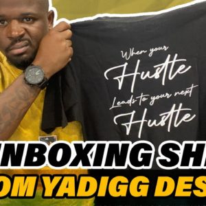 Ya Digg Apparel T-Shirt Brand Inboxing