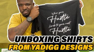 Ya Digg Apparel T-Shirt Brand Inboxing