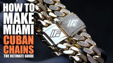 How To Make Miami Cuban Chains & Bracelets - Real Gold & Diamonds (Icebox, TV JOHNNY)