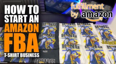 How To Start A T-Shirt Business With Amazon FBA (Easy Way To Make Products)