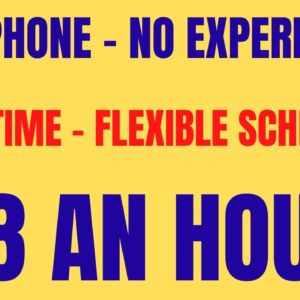 Non Phone - No Experience | Part Time - Flexible Schedule | $18 An Hour Non Phone Work From Home Job