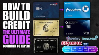 How To Build Credit (THE ULTIMATE Guide For Beginners) Credit Cards, Business Credit, Repair, Etc)