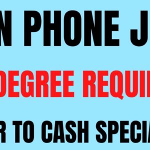 Non Phone Job | No Degree Required |  Order To Cash Specialist | Best Non Phone Work From Home Job