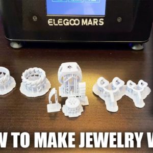 How To Make Jewelry Wax With A $200 Resin 3D Printer (Mars Elegoo)