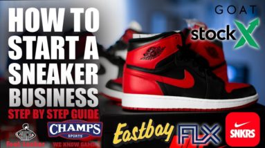 How To Resell Sneakers (EASY $200 A DAY) Stock X, Ebay, SNKRS, GOAT