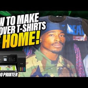 How To Start An All Over Sublimation T-Shirt Business With $500