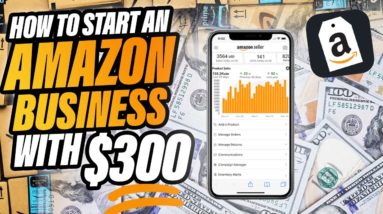 How To Start An Amazon Business With $300 And QUIT YOUR JOB FOREVER