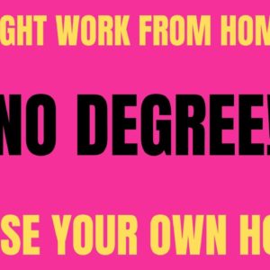 Overnight Work From Home Job | No Degree | Choose Your Own Hours | Work From Home Jobs 2022 | Remote