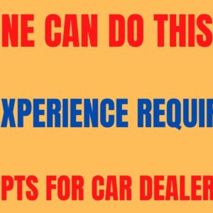 Anyone Can Do This Job | No Experience Required | Set Appts for Car Dealerships | Work From Home Job