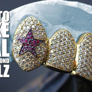 How to Make Gold Grillz (Real Gold & Diamond Teeth) The ULTIMATE Guide - TV Johnny, Icebox