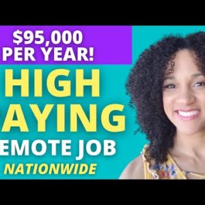 REAL Work From Home Job - High Paying Remote Career Job!