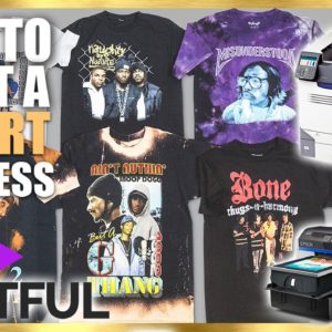 How To Start A T-Shirt Business (DTG vs Screen Printing, Print On Demand, Plastisol, Laser Printer)