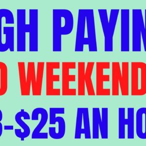 High Paying | No Weekends | $23-$25 An Hour | Best Work From Home Job | Online Jobs 2022 | Remote