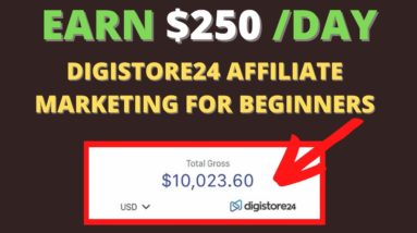 $250 / Day on Digistore24 Affiliate Marketing For Beginners | Free Traffic Method.