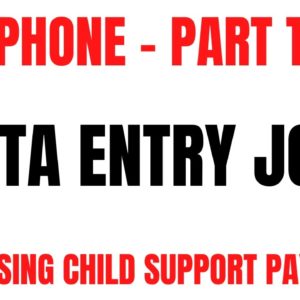 Non Phone | Easy Data Entry Online Job | Processing Child Support Payments | Work From Home Job 2022