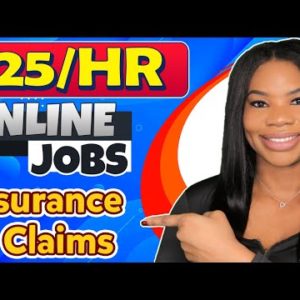 🤑 *APPLY FAST!!* $25/hr Insurance Online Work-From-Home Jobs! Little Experience Required!