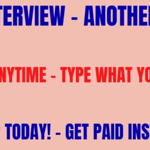 Skip The Interview - Another Egg | Work Anytime - Get Paid Instantly | Work From Home Job | Remote