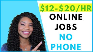 No-Phone Work-From-Home. Global. Late Hours. Entry Level | Online, Remote Work-At-Home Job Sep 2019