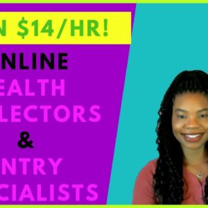 Now Hiring Healthcare Specialists! Online, Remote Work From Home Jobs | January 2019