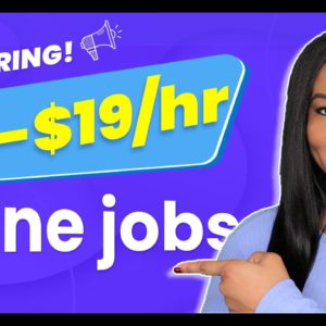 🟢 *APPLY FAST!!* $15-$19/hr Online Bank Work-From-Home Job! Hours Available 24/7 + Great Benefits!