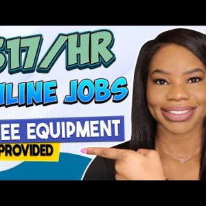 ✅ *NO Experience!!* $17/hr Work-From-Home Job! FREE Equipment Provided 💻 | APPLY ASAP!!